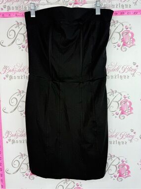 Perfect stranger dress Classic Strapless Black Sheath Dress